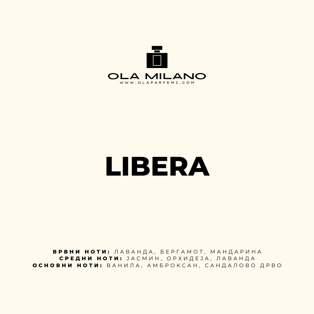 LIBERA INSPIRED BY YVES SAINT LAURENT LIBRE 50ml