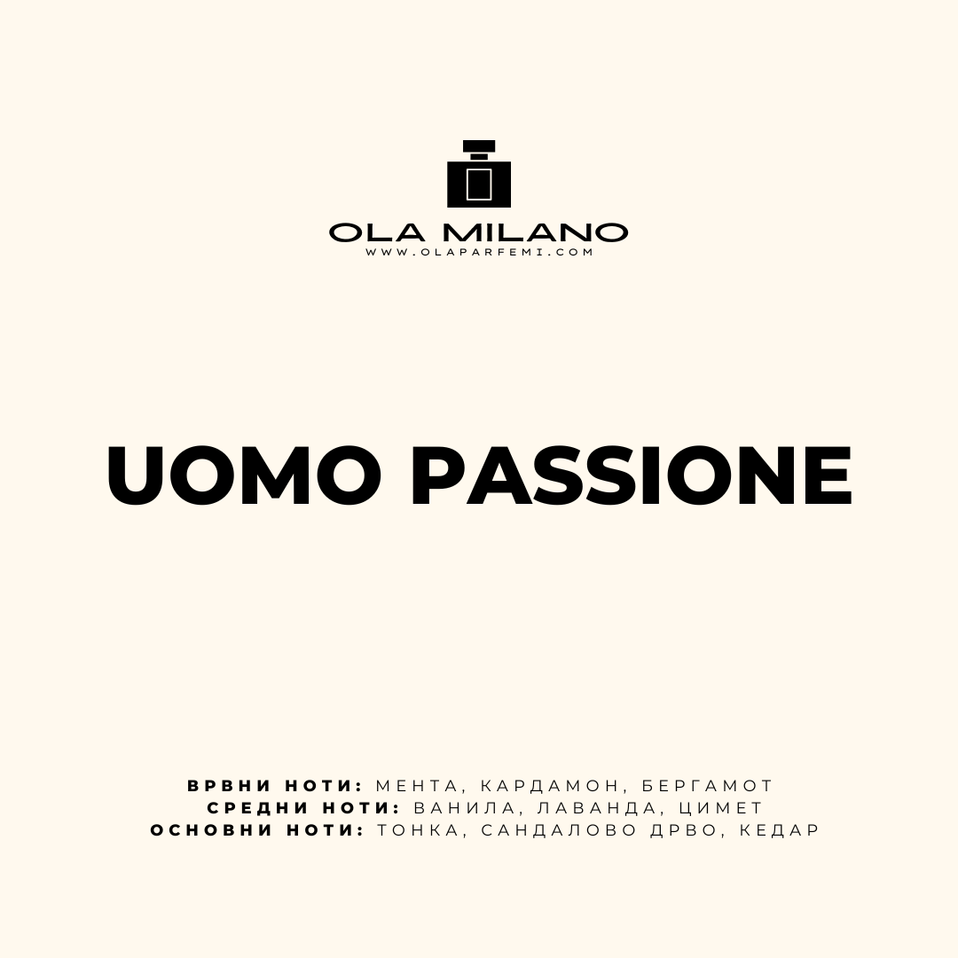 UOMO PASSIONE INSPIRED BY JEAN PAUL GAULTIER LE MALE LOVER 100ML