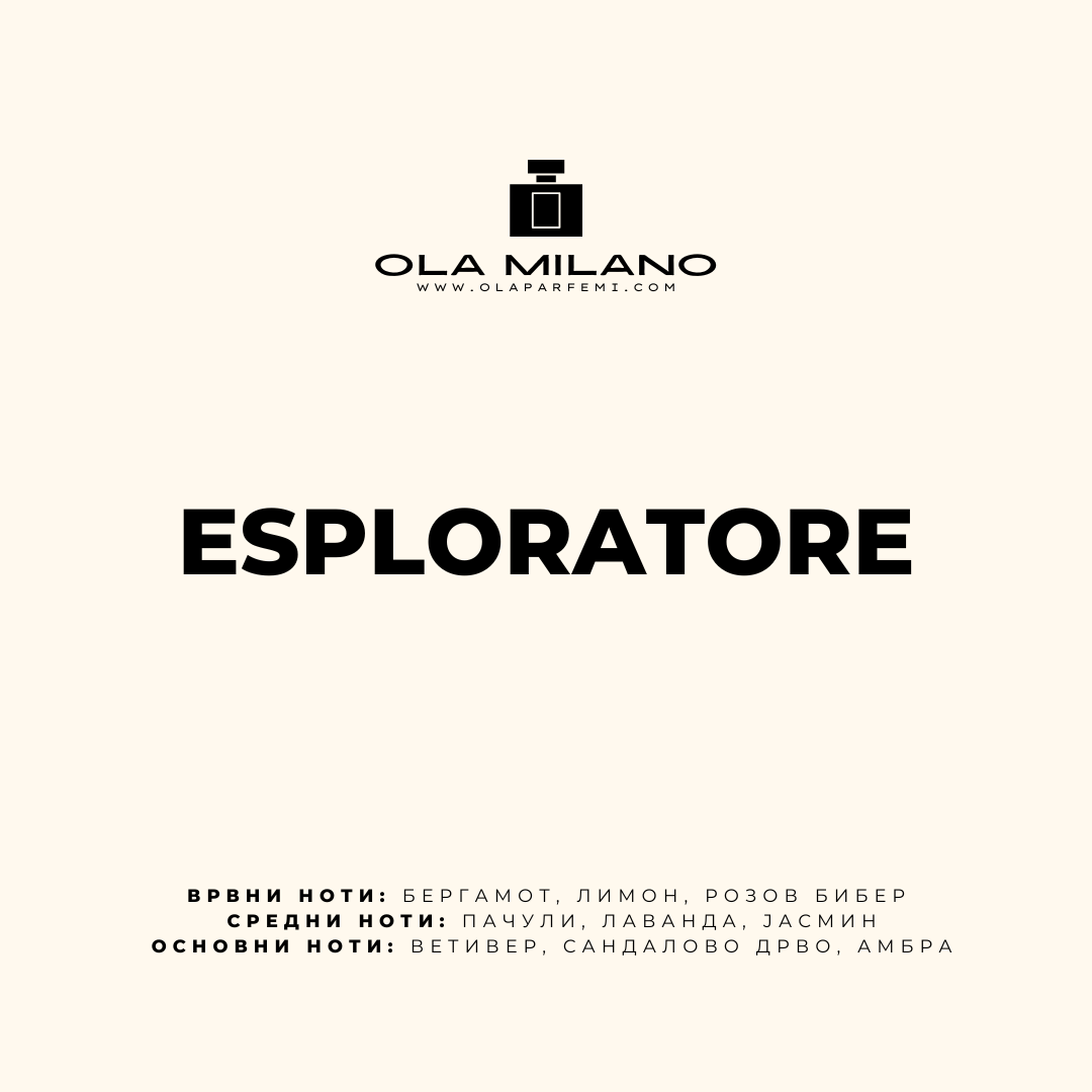 ESPLORATORE INSPIRED BY MONTBLANC EXPLORER 100ML