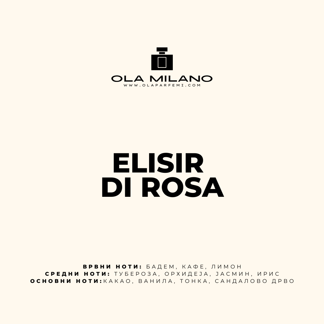 ELISIR DI ROSA INSPIRED BY CAROLINA HERRERA GOOD GIRL BLUSH ELIXIR 30ML