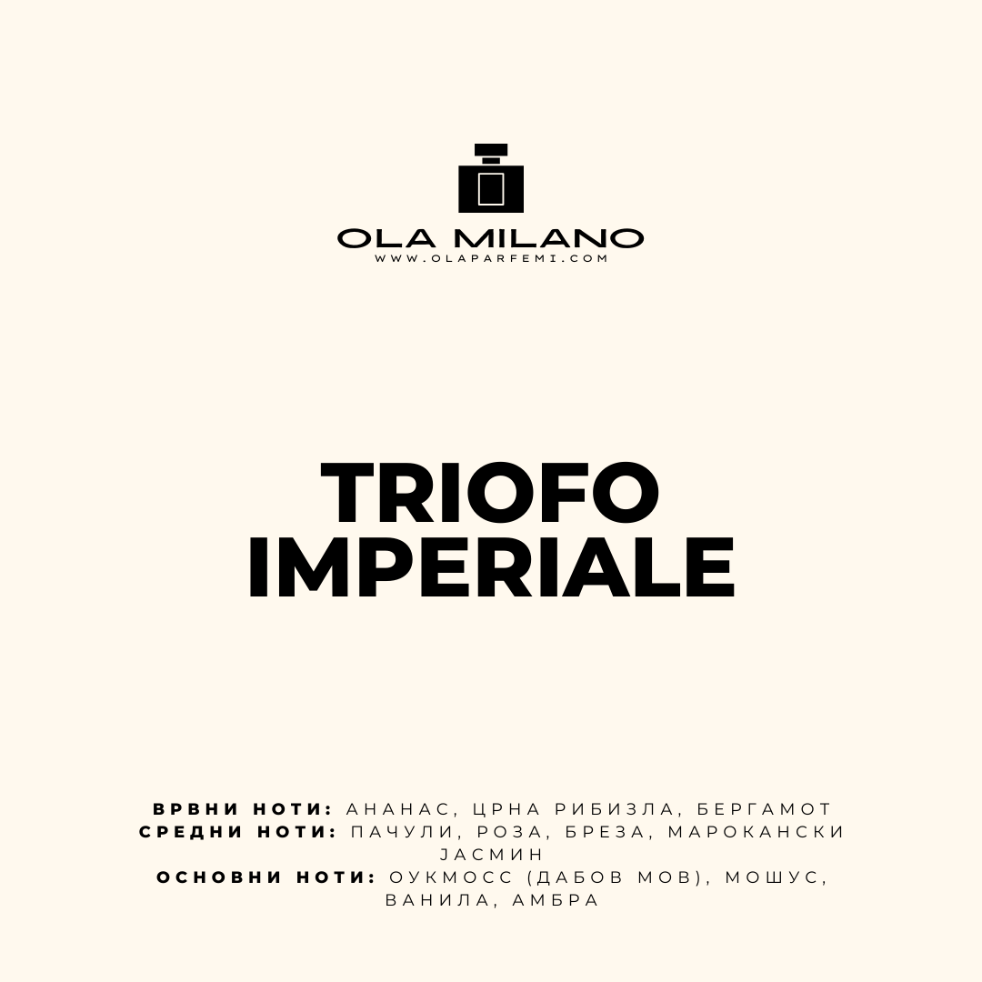 TRIONFO IMPERIALE INSPIRED BY CREED AVENTUS 50ML