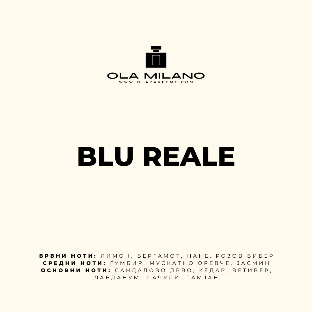 BLU REALE INSPIRED BY BLEU DE CHANEL 50ML