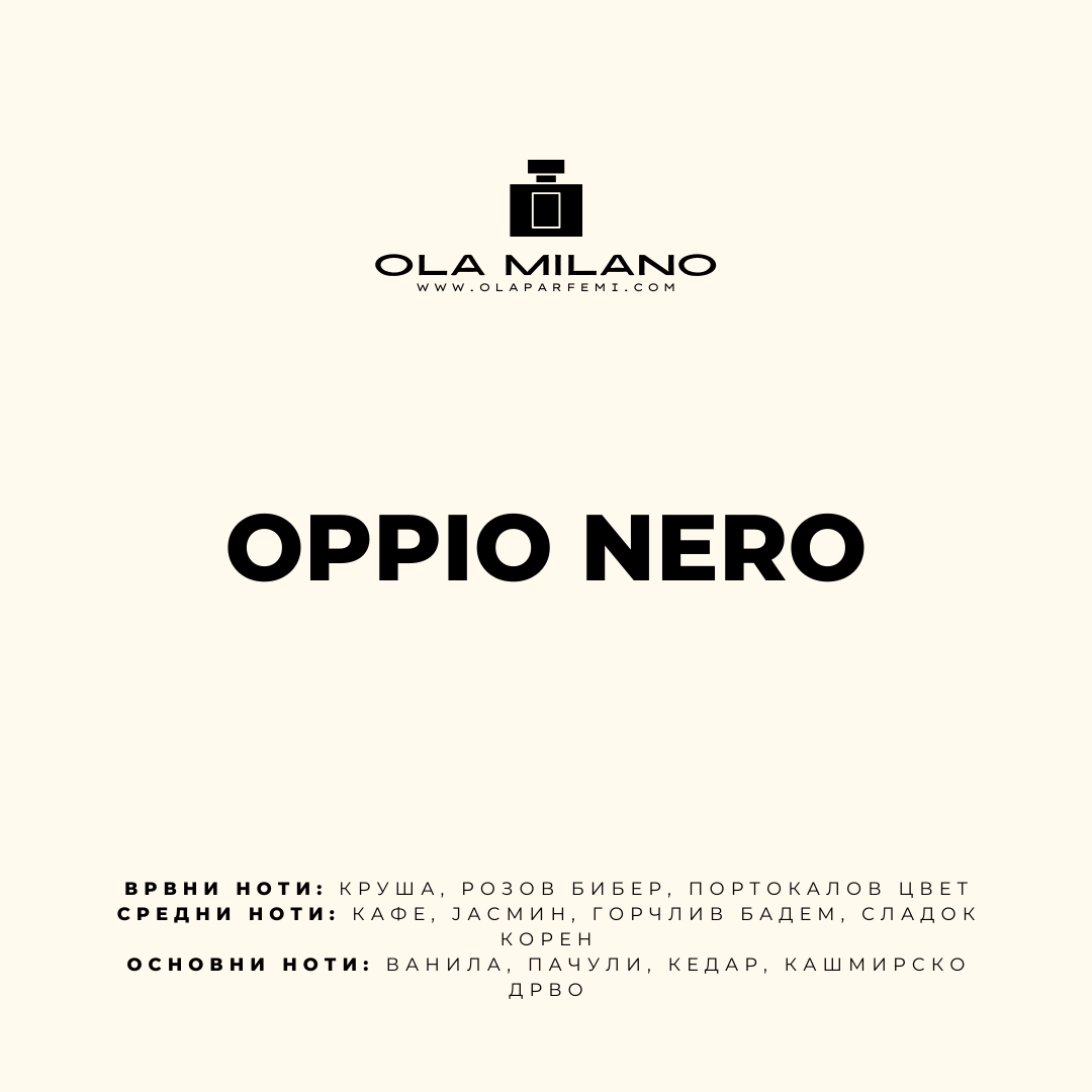 OPPIO NERO INSPIRED BY YSL BLACK OPIUM 100ML