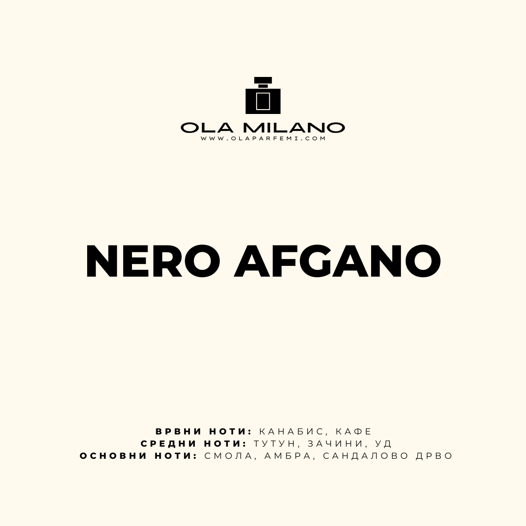 NERO AFGANO INSPIRED BY NASOMATTO BLACK AFGANO 100ML