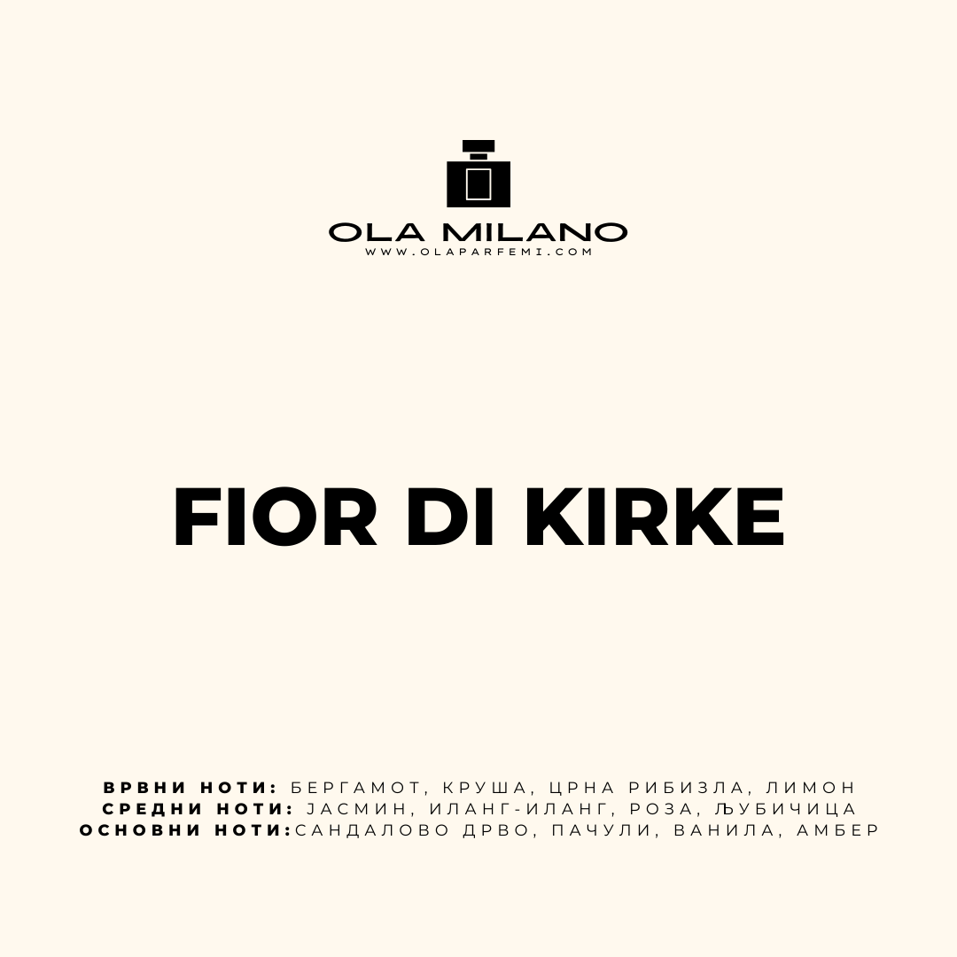 FIOR DI KIRKE INSPIRED BY TIZIANA TERENZI KIRKE 50ml