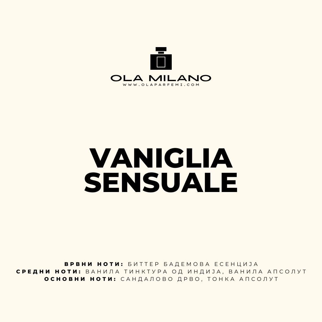 VANIGLIA SENUSALE INSPIRED BY TOM FORD VANILLA S*X 50ml