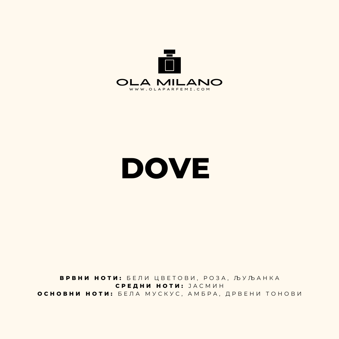 DOVE INSPIRED BY DOVE SOAP 50ML
