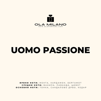 UOMO PASSIONE INSPIRED BY JEAN PAUL GAULTIER LE MALE LOVER 50ML