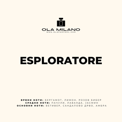 ESPLORATORE INSPIRED BY MONTBLANC EXPLORER 30ML
