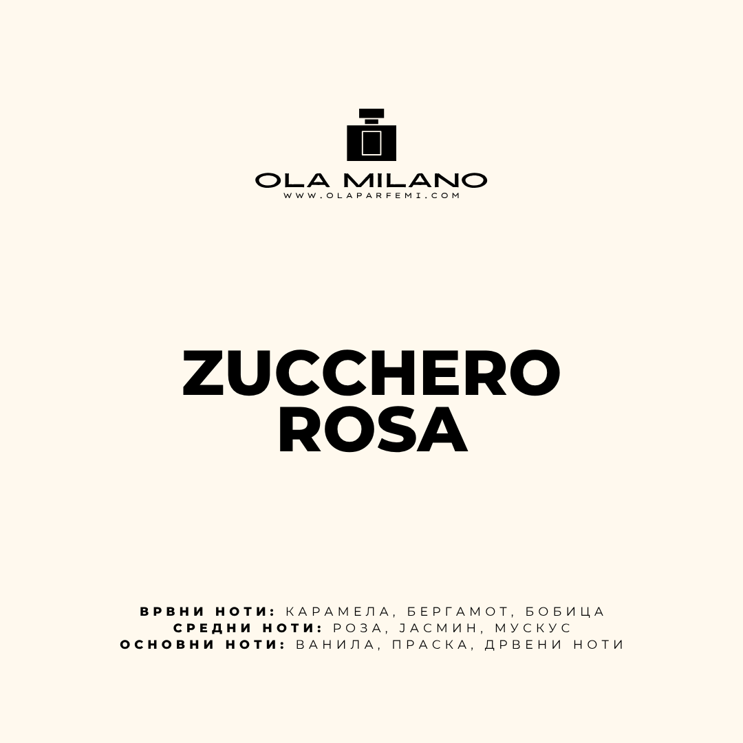 ZUCCHERO ROSA INSPIRED BY AQUOLINA PINK SUGAR 100ML