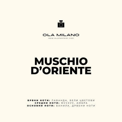 MUSCHIO D'ORIENTE INSPIRED BY LATAFFA ROUAT AL MUSK 50ml
