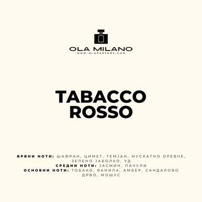 TABACCO ROSSO INSPIRED MY MANCERA RED TOBACCO 30ml