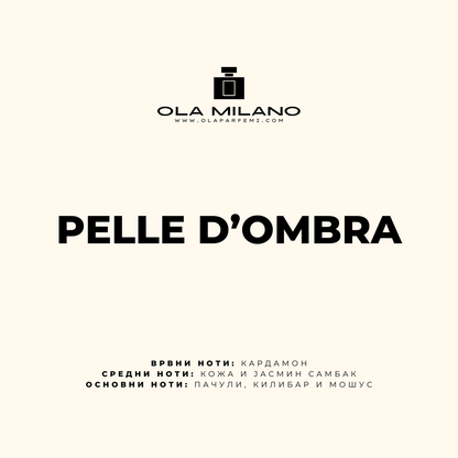 PELLE D'OMBRA INSPIRED BY TOM FORD OMBRE LEATHER 50ML