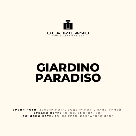 GIARDINO PARADISO INSPIRED BY JPG LE BEAU PARADISE GARDEN 100ML